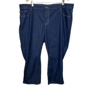 Old Navy Super Skinny Mid Rise Dark Wash Jeans Size 24